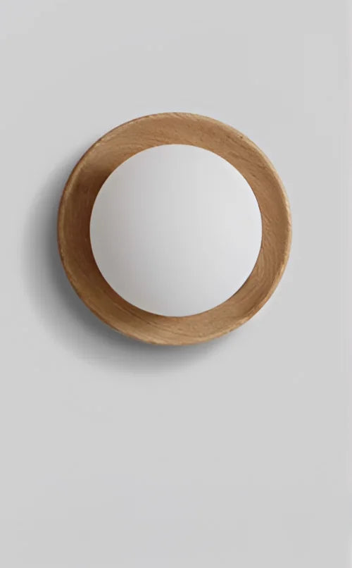 WalnutEdge – Luxurious Wall Light with Walnut Wood Accents