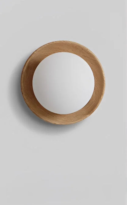 WalnutEdge – Luxurious Wall Light with Walnut Wood Accents
