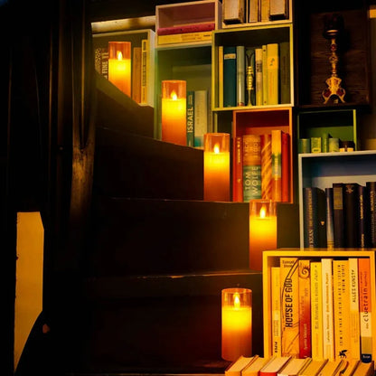 PureGlow - Sikker og Elegant Stearinlys til Dit Hjem