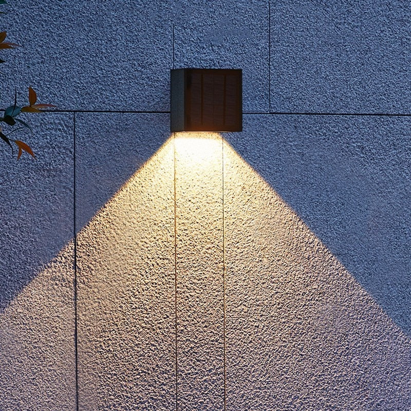 SolarFlare - Upward & Downward Solar Wall Lamp