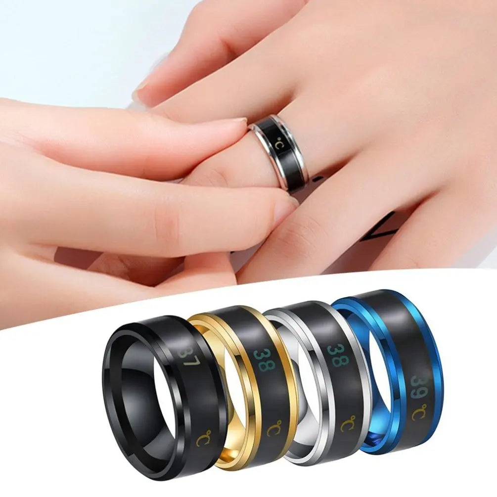 ThermoTrack – Smart Ring with Temperature Indicator