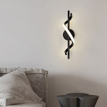 SpiralLume – Minimalist LED Wall Light with a Modern Edge