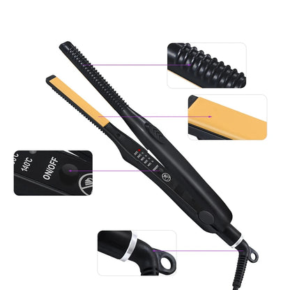 FlexiCurl - 2-in-1 Mini Straightener & Curler