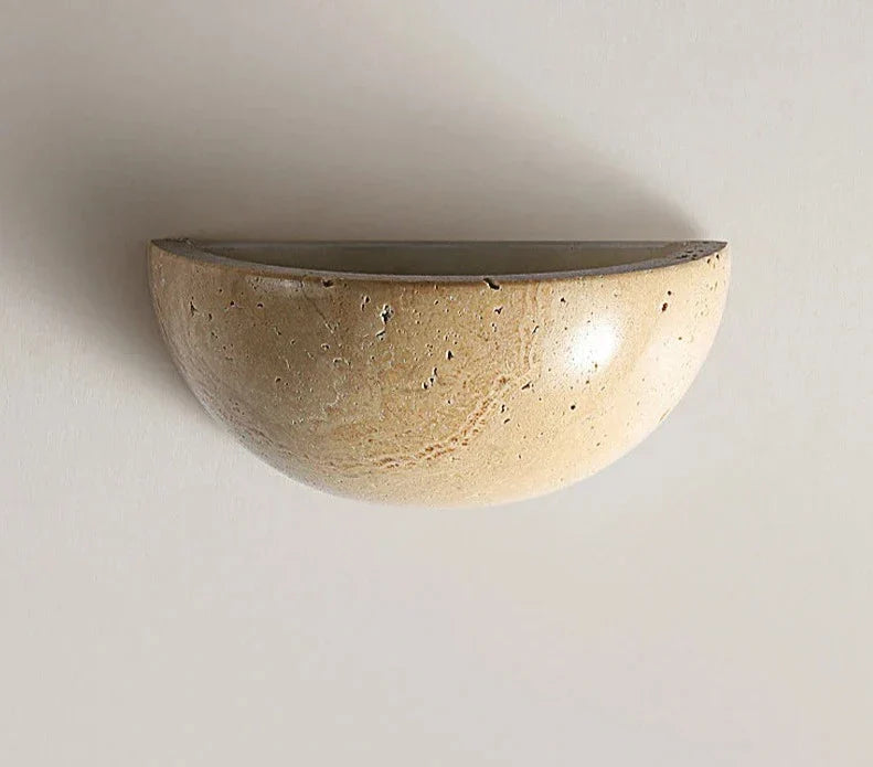 SabiGlow - Organic Rock Wall Light