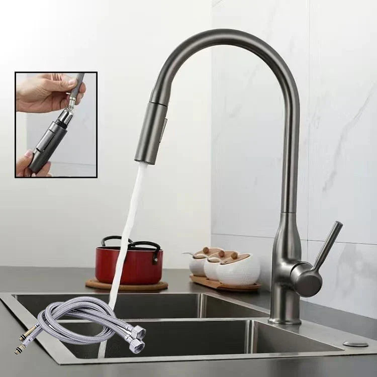 PureFlow - Kitchen Tap with Retractable Hand Shower