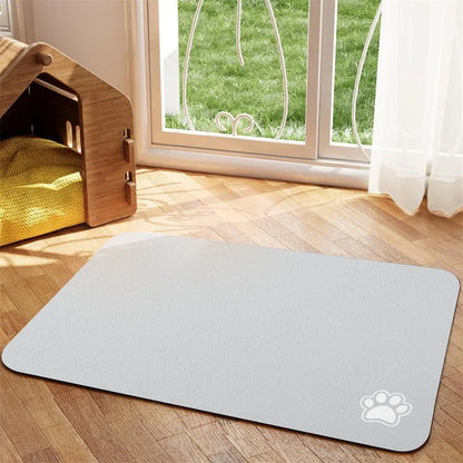 Variant image for Quicksip Absorbent Pet Placemat for Easy Cleaning & Quick Drying Floor Protection-1