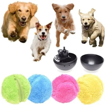 Automatic Rolling Dog Ball - Interactive Rechargeable Toy for Indoor/Outdoor Play, Safe Non-Toxic Material-5