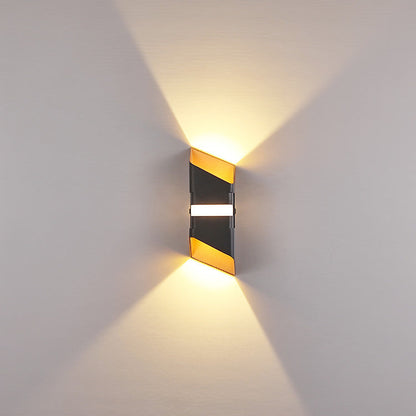 Variant image for Modern Outdoor Wall Lamp - Weather-Resistant LED Wall Sconce with Up & Down Lighting-1