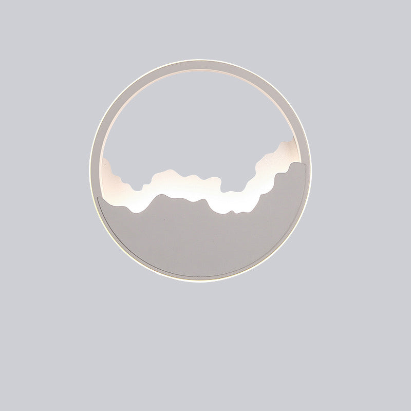 CurveLume – Stilfuld Bølge-Design Væglampe