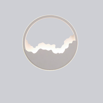 CurveLume – Stilfuld Bølge-Design Væglampe