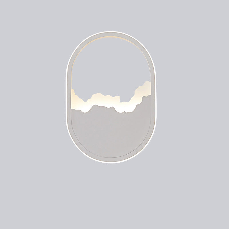 CurveLume – Stilfuld Bølge-Design Væglampe