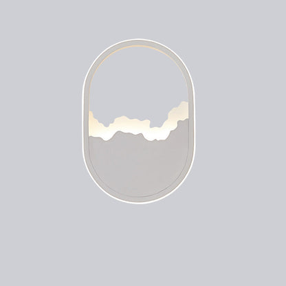 CurveLume – Stilfuld Bølge-Design Væglampe