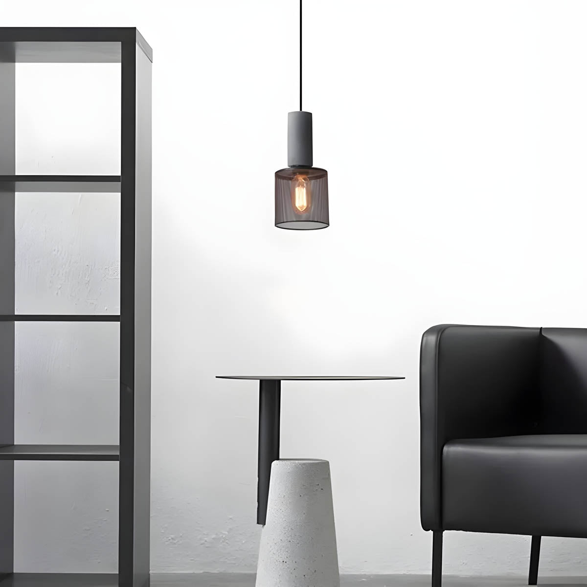 SteelLume - Moderne Industriel Bordlampe