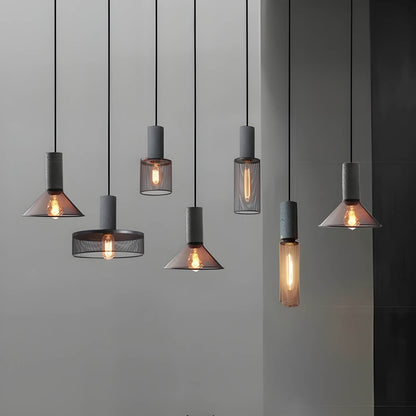 SteelLume - Moderne Industriel Bordlampe