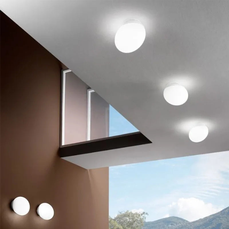 VivaGlow – Elegant White Ceiling Lamp for Modern Interiors