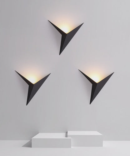 TriGlow – Triangular Wall Lamp for Sleek, Modern Lighting