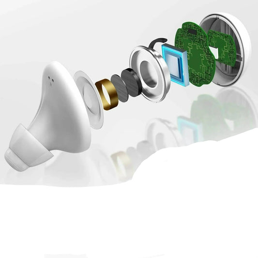 Bluetooth Hearing Aids with App Control – Rechargeable, Compact Design for Enhanced Sound Clarity and Multiple Listening Modes-1
