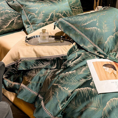 LeafyLuxe - Egyptian Cotton Bedding Set