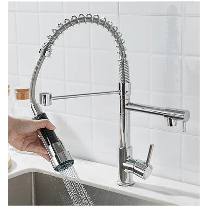 FlowTwin - Sleek Dual Outlet Tap