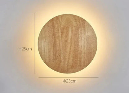 ForestLite - Wooden Wall Lamp