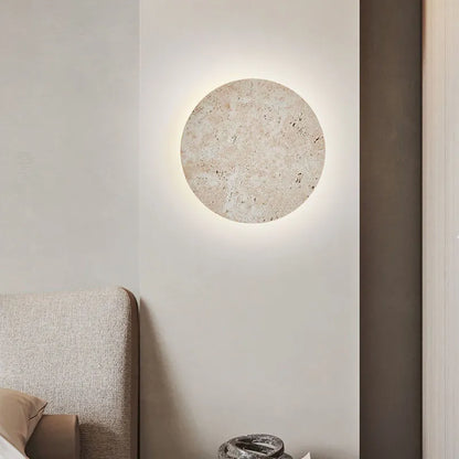 CircleLuxe - Travertine Wall Sconce