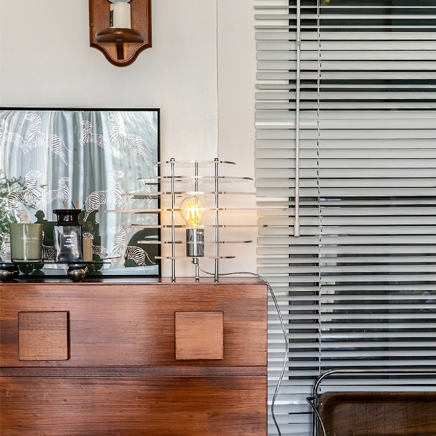 GalacticShine - Chrome Desk Lamp