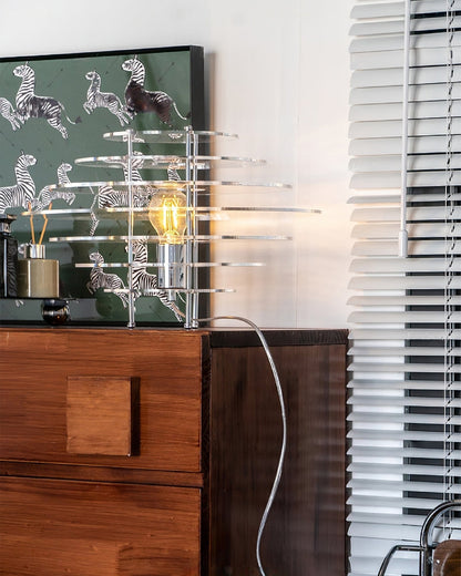 GalacticShine - Chrome Desk Lamp