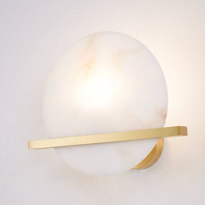 MarbleAura – Lampada da Parete in Marmo Lussuosa per Stile Classico