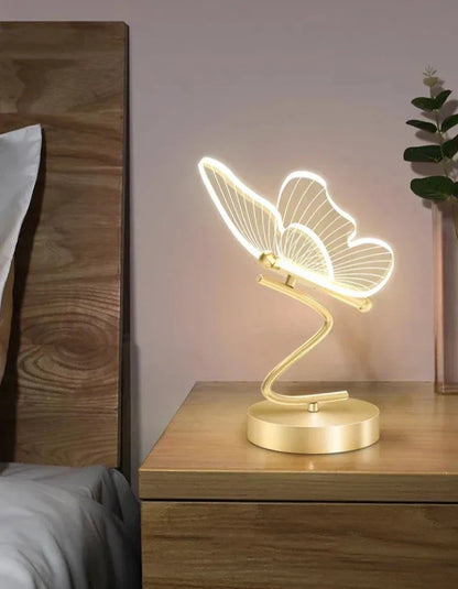 FlutterLight – Stylish Modern Butterfly Table Lamp