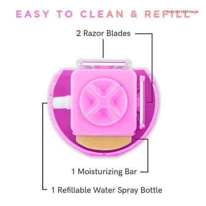 Mini Portable 3-in-1 Electric Razor for Women - Smooth Skin Lady Shaver-6