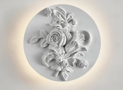 ImperialGlow – French Round Vintage Wall Lamp for Classic Elegance