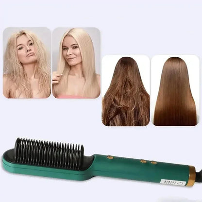 WavePro - 2-in-1 Straightening & Curling Brush