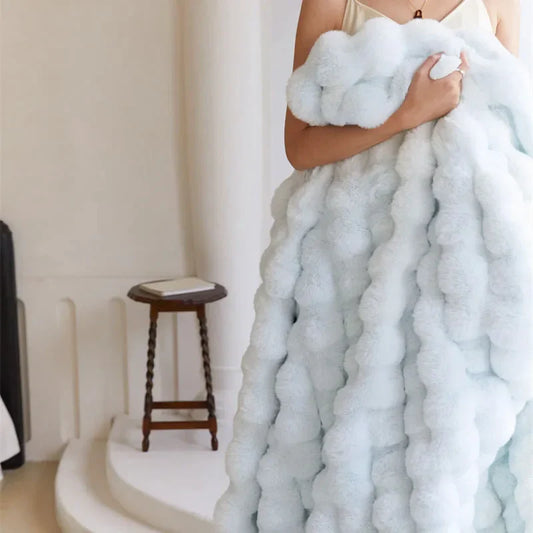 CozyChic - Manta de Lujo para Momentos Cálidos