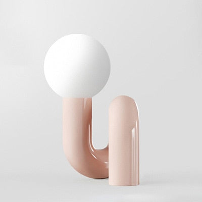 ArtGlow – Farverig Bordlampe til Livlige Interiører