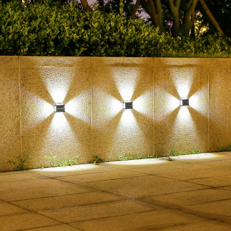 SolarVibe – Sustainable Solar Wall Light for Modern Outdoors