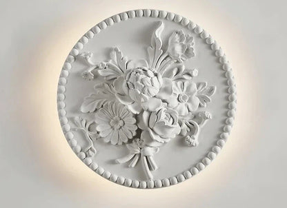 ImperialGlow – French Round Vintage Wall Lamp for Classic Elegance