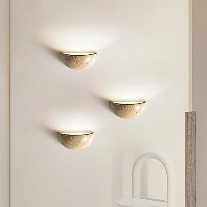 SabiGlow - Organic Rock Wall Light