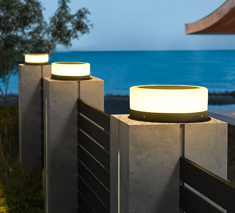 SunGlow – Lámpara de pared solar moderna con sensor inteligente