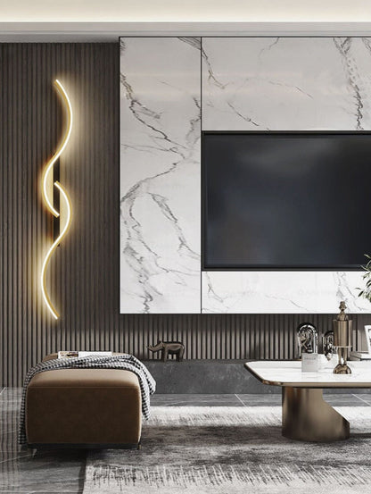 GlowCraft – Contemporary LED Wall Light with Artistic Design