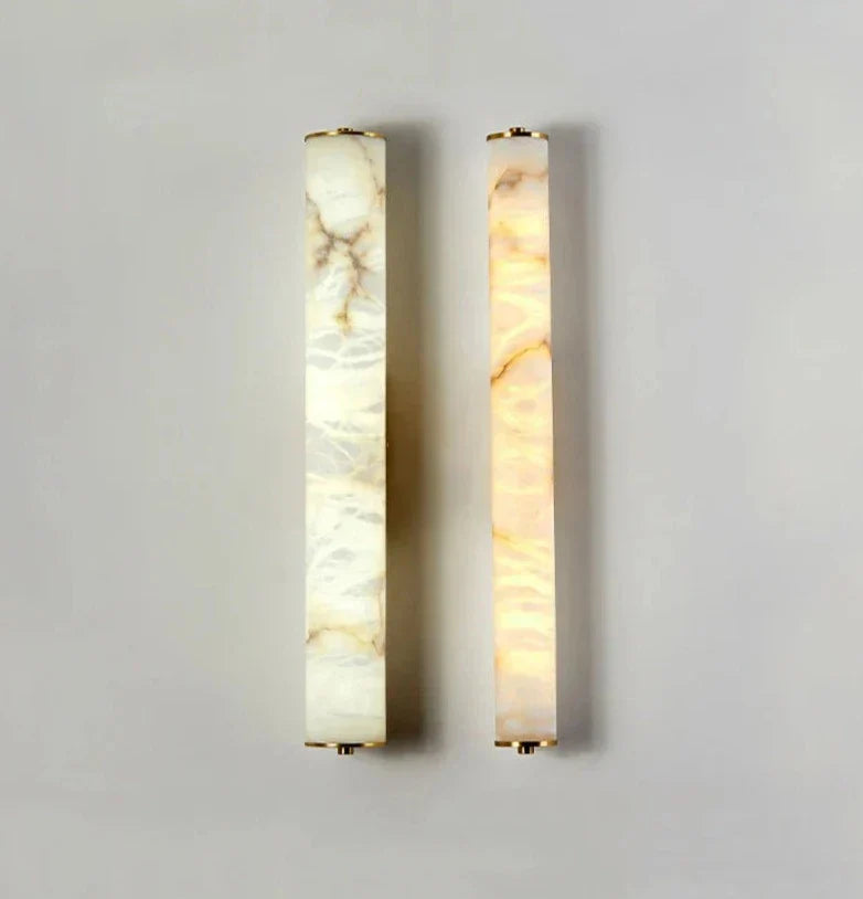 AuraLuxe – Minimalist Marble Ambient Lamp