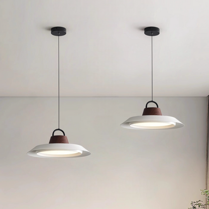 Scandinavian Wood/Metal Pendant Lamp 2