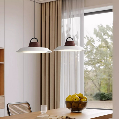 Scandinavian Wood/Metal Pendant Lamp 3