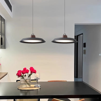 Scandinavian Wood/Metal Pendant Lamp 4