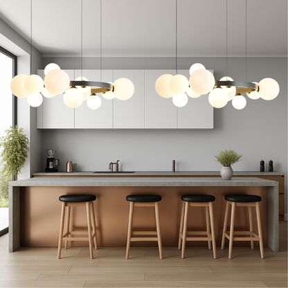Scandinavian living room chandelier 3