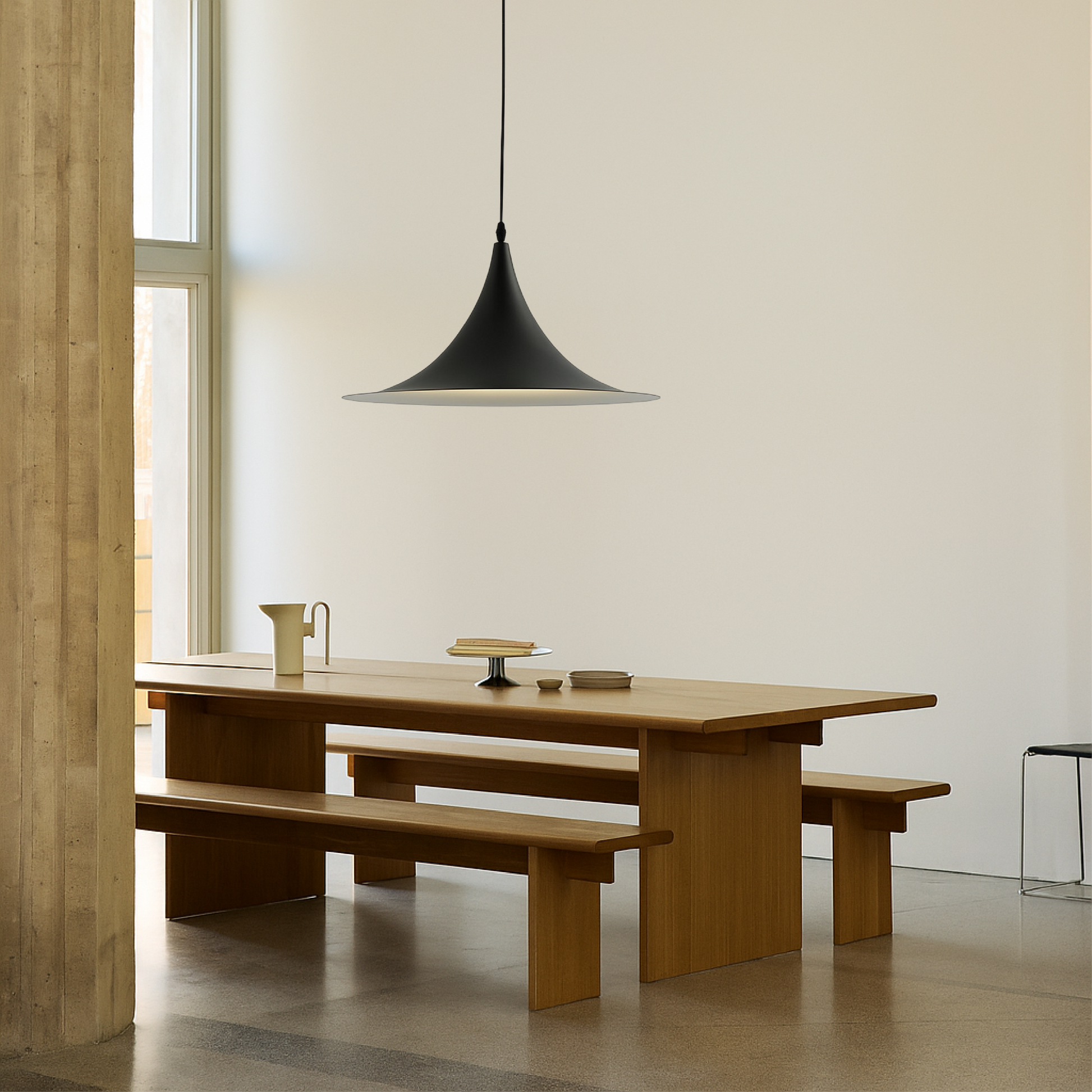 Scandinavian saucer pendant lamp 1