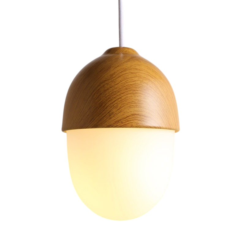 Scandinavian wooden pendant lamp 5