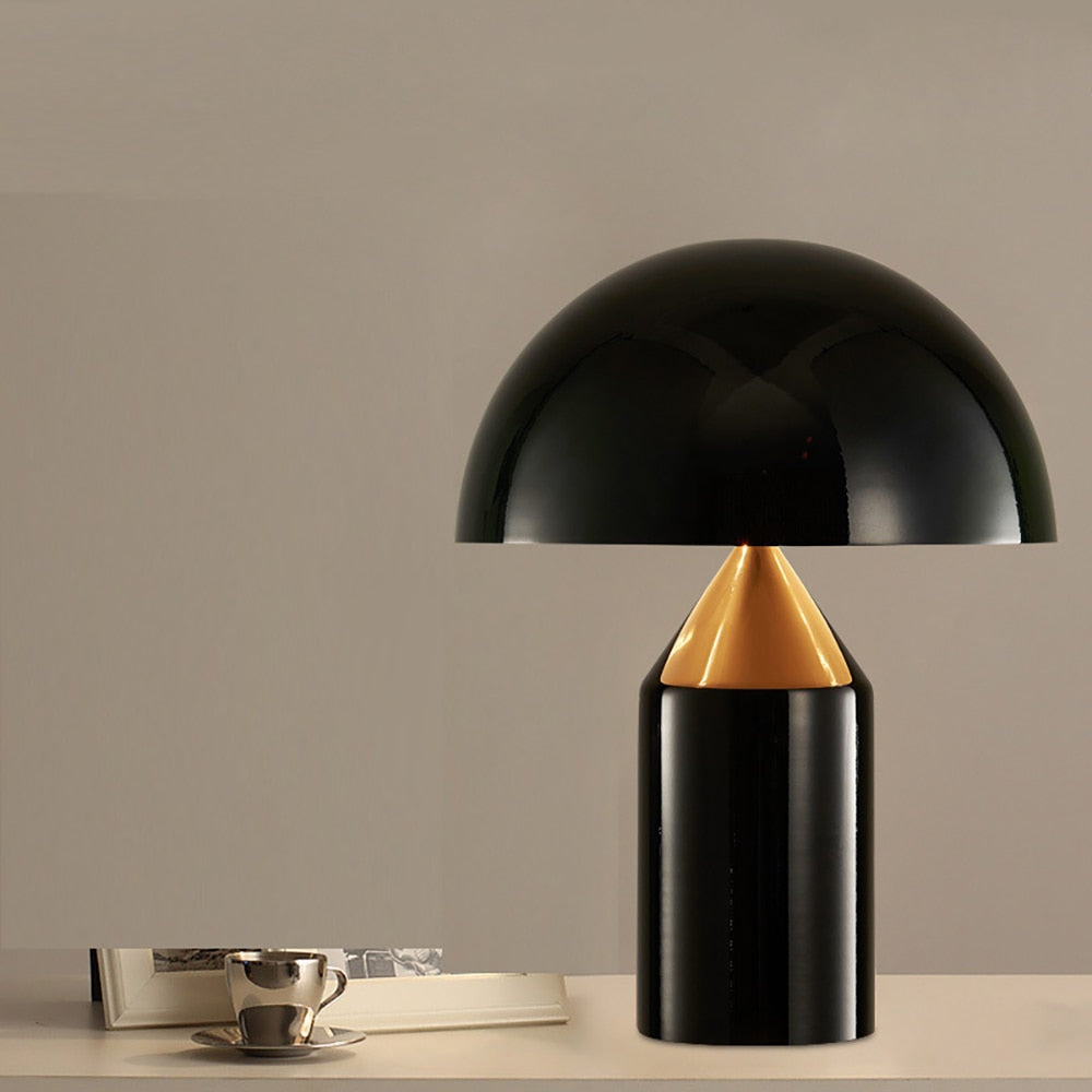 LumeTouch – Minimalist Table Lamp with Innovative Touch Feature