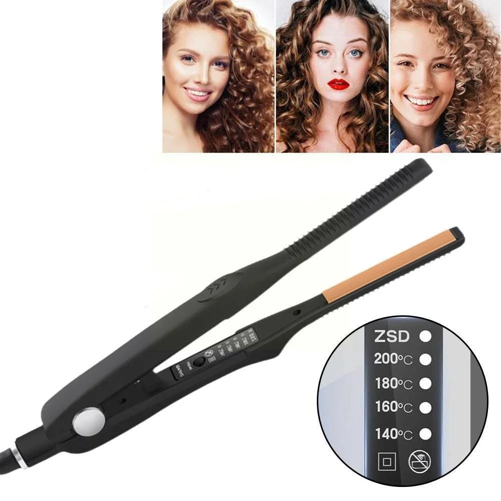 FlexiCurl - 2-in-1 Mini Straightener & Curler