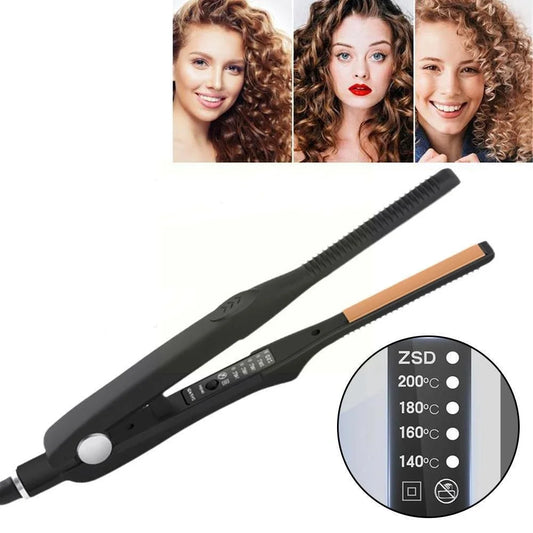 FlexiCurl - 2-in-1 Mini Straightener & Curler