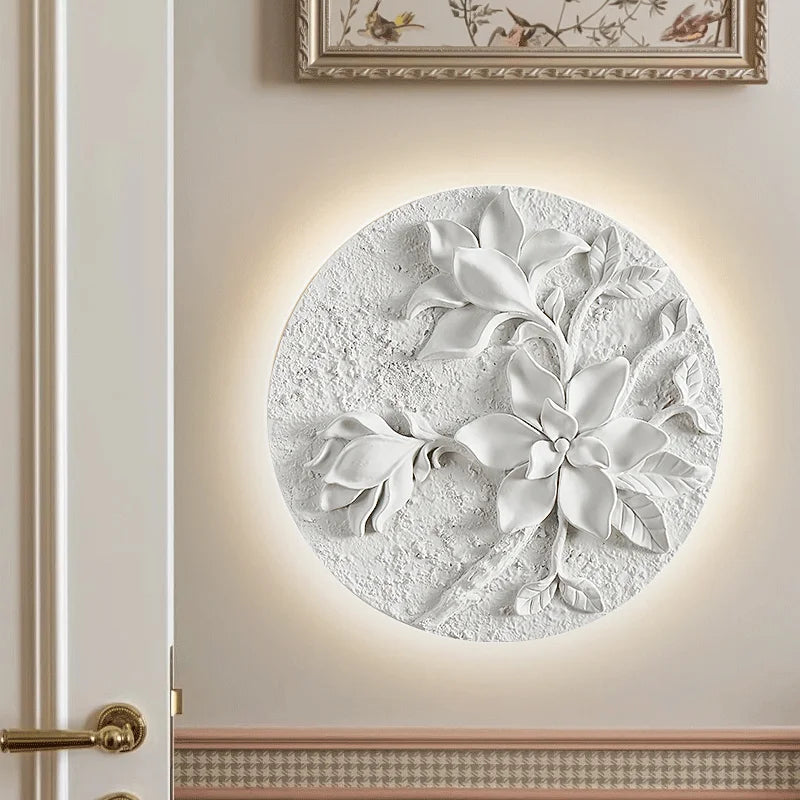 ImperialGlow – French Round Vintage Wall Lamp for Classic Elegance